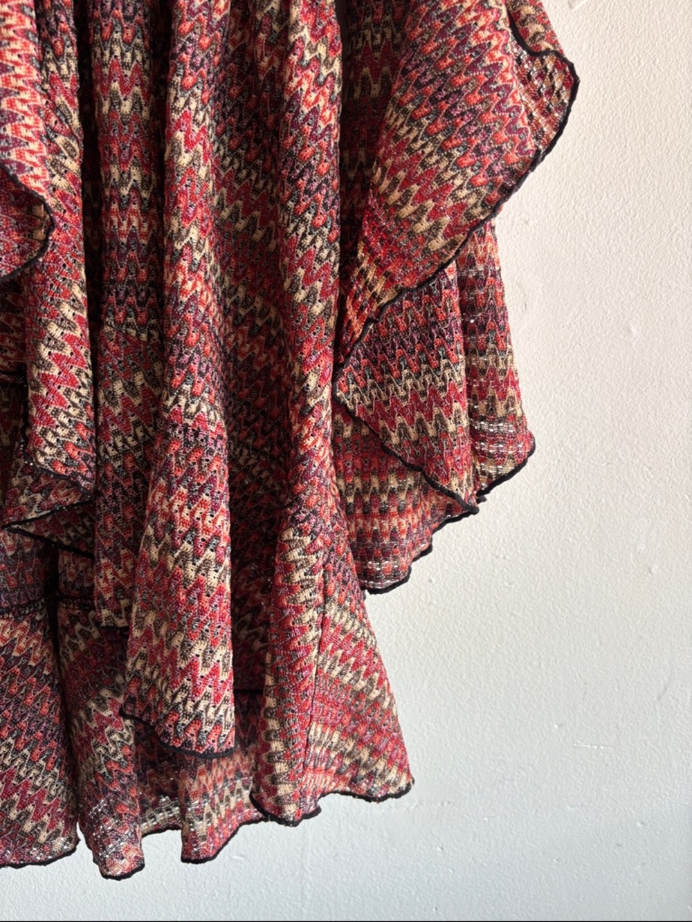 Free People Multicolor Ruffle Tunic Top - Picture 5 of 7